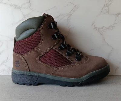 BOTA DE CAMPO TIMBERLAND PARA NIÑOS PEQUEÑOS 6 PULGADAS A1Y3N TALLA 12 Foto 1 de 4