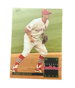 2006 MultiAd Sports Memphis Redbirds John Nelson Team Set Karte - Bild 1 von 1