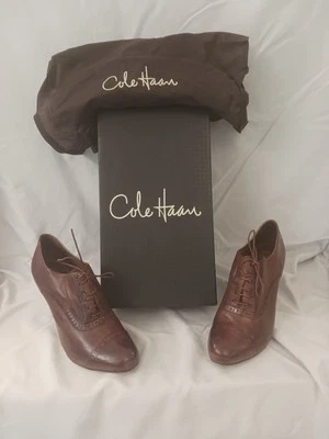 Cole Haan Air Violet Oxford Pump Dark Woodbury size 7.5 - Image 1 of 4