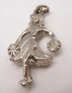 VINTAGE STERLINGSILBER CHARM HAWAII HULA TÄNZER - Bild 1 von 5