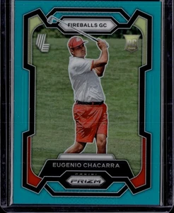 2024 Panini Prizm LIV Eugenio Chacarra Teal Prizm Rookie 195/199 - Foto 1 di 2