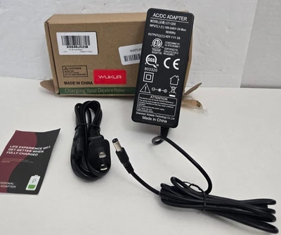 42V AC DC Adapter Charger For Jetson Bolt Pro Electric Bike Power Cord - Image 1 of 4