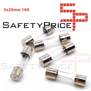 5x Fusible Rapido de Vidrio 5X20 mm 10A 250V REF2137 - Bild 1 von 1