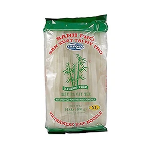 400g Vietnamesische Reis Nudeln 10mm Bánh Pho Rice Noodles Bamboo Tree - Bild 1 von 1