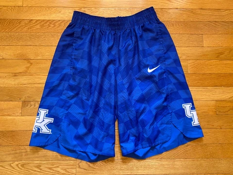 Kentucky Wildcats Nike Basketball Shorts sz L Blue EUC NCAA Cover