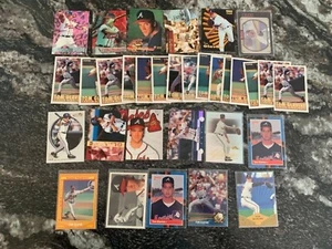 Großes Tom Glavine Karten Lot 32 Karten Rookies RC & Inserts Atlanta Braves - Bild 1 von 5