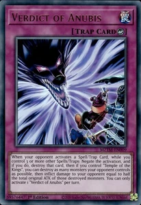 Urteil des Anubis - Ultra Rare 1. Auflage MZTM-DE009 - NM - YuGiOh - Bild 1 von 2