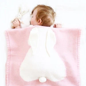 Baby Decke Infant Decke Sofa Decke Swaddling Decke Snap Decke Stricken Decke - Bild 1 von 11