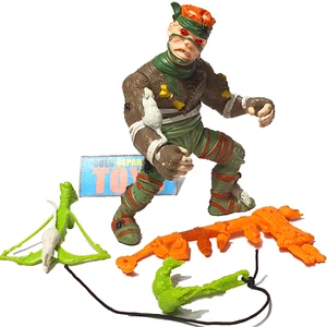 Vtg TMNT RAT KING figure D 100% COMPLETE 1989 Teenage Mutant Ninja Turtles - Picture 1 of 9