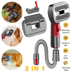 Tierhaarbürste Hundebürste Aufsatz Staubsauger 2in1 Zubehör für Haaren für Dyson - Bild 1 von 22