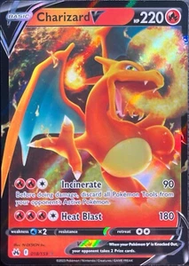 Pokémon TCG Charizard V Crown Zenith 018/159 Holo Ultra selten - Bild 1 von 3