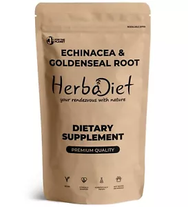 Echinacea & Goldenseal Root Extract Powder Powerful Herbal Immunity Support - Picture 1 of 4