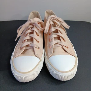 Zapatillas deportivas Airwalk para mujer talla 8,5 color rosa imitación cuero parte superior baja con cordones B29 - Imagen 1 de 17