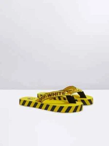 Chanclas OFF-WHITE con logotipo industrial amarillas para hombre 10 - Imagen 1 de 12