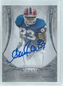 ANDRE REED 2013 TOPPS FIVE STAR ON-CARD AUTO #D 51/115 - Picture 1 of 1