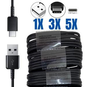 USB C Type C Cable Fast Charger For Samsung HTC LG Android Adapter Data Cord 4FT - Picture 1 of 14