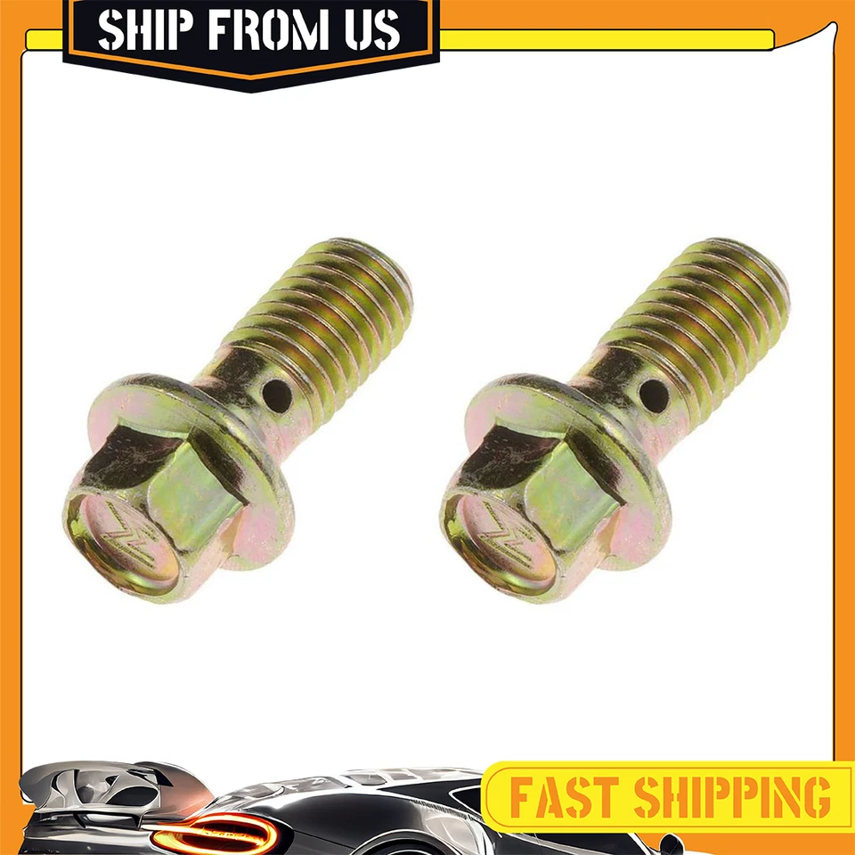 Manguera de línea de freno delantero Dorman a perno de pinza 2x para Chevrolet C2500 5,7 L Foto 1 de 4