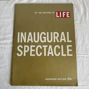 Revista Life J.F. 1961 vintage Kennedy Edición Recuerdo “Espectáculo Inaugural”   - Imagen 1 de 4