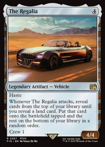 MTG Magic FIN Final Fantasy - 1x EN NM 0267 R The Regalia - Picture 1 of 1