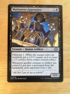 MTG Modern Horizons 3 Marionette Apprentice #100 Uncommon - Picture 1 of 2