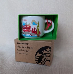 NEW!! Starbucks You Are Here London Ornament Mug espresso cup - Picture 1 of 6