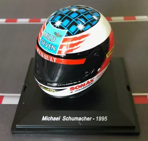 NEW RARE 1:5 Casco Helmet F1 MICHAEL SCHUMACHER 1995 SPARK - Foto 1 di 12