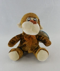 Kelly Toy Plush 9” Sitting Monkey - Animal Pals Kuddle Me Toys 2012 (With Tags) - Picture 1 of 14