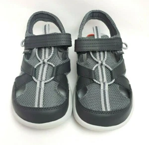 Columbia Omni Grip Kids Sandals Unisex Close Toe Hiking Gray Size 2 - Picture 1 of 9