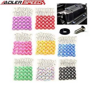 20PCS Billet Aluminum Fender/ Bumper Washer/ Bolt Engine Bay Dress Up Kit - Picture 1 of 9