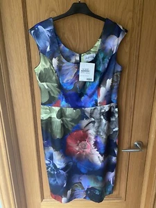 Joseph Ribkoff Women's Ladies Dress Floral Print UK Size 14 BNWT RRP £249 - Picture 1 of 11