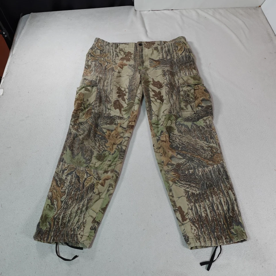 Vintage Realtree Camo Pants Mens Extra Large Green Hunting Outdoor Thick 38x31 - Image 1 of 4