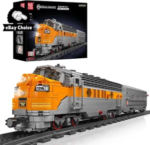 Train Building Block Model 1541pcs RC Control Rail Motor Toy Kids Adults 8+ - Picture 1 of 12
