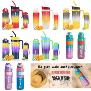 Trinkflasche Sport Flasche Schraubverschluss BPA frei für Kohlensäure Vinsun neu - Bild 1 von 27