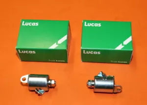 TRIUMPH 3TA T90 5TA T120 4CA PUNTOS LATERALES LUCAS 2X CONDENSADOR 425377 1963-67 - Imagen 1 de 1