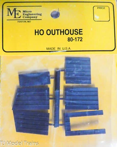 Micro Engineering, Inc. HO #80-172 Plumpsklo Bausatz (Kunststoff) Maßstab 1:87 - Bild 1 von 1