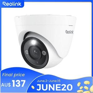 Reolink PoE Security Camera Outdoor 4K 3X Optical Zoom 833A Color Night Vision - Picture 1 of 12