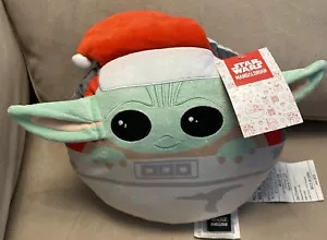 Star Wars Mandalorian Nogginz Holiday Nights Pillow Baby Yoda Kids - Picture 1 of 5