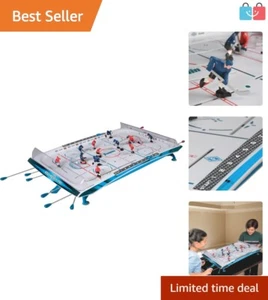 Family-Friendly 32" Rod Hockey Game - Arcade Style with Mini Pucks & Scoreboard - Picture 1 of 6