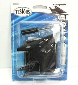 Testors 1/180 Scale Lockheed F-117 Nighthawk Diecast Metal Model Airplane 650040 - Picture 1 of 3