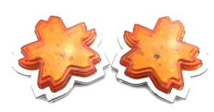 JDM Sakura Blossom LED Side Marker Indicators Pair Amber FLASH White LED - Bild 1 von 3