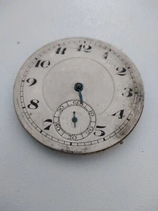 POCKET WATCH WRISTWATCH MOVEMENT no Running 42mm Diameter - Imagen 1 de 3