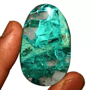 15.4g Natural Malachite Chrysocolla Quartz Rare Collectible Gem Mineral Crystal - Picture 1 of 13