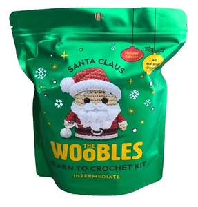 Santa Claus Woobles Crochet Kit SEALED Unopened - Picture 1 of 2