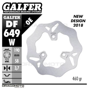 Govecs Go S1.2 2010 DF649W Bremsscheibe vorne Galfer - Bild 1 von 3