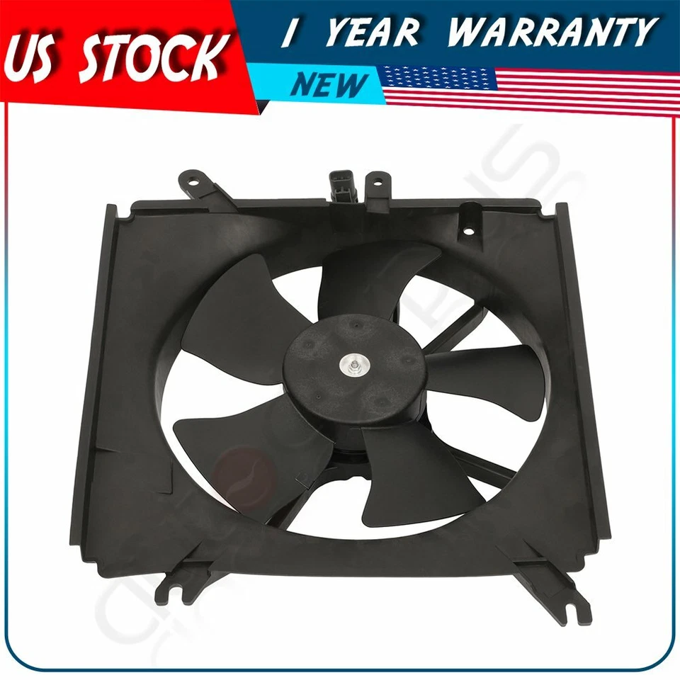 Conjunto de ventilador de radiador de motor eléctrico para Kia Rio 2003 2004 2005 25380FD000 Foto 1 de 4