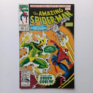 The Amazin Spider-Man #369 (1992) Electro, Marvel Comics Z 1 ottime condizioni - Foto 1 di 6