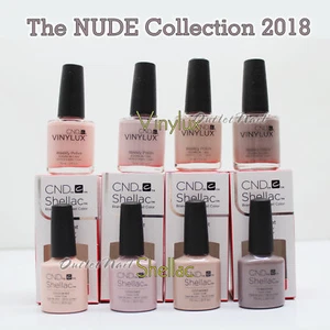CND The NUDE COLLECTION 2018 Farbe - Schellackgel/Vinylux Nagellack @Wählen Sie JEDE - Bild 1 von 9