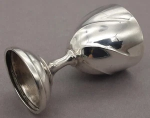 Klassischer Eierbecher 800er Silber  Johannes Bruschke egg cup (24) - Bild 1 von 7