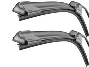 Toyota Supra 1993-2005 aero flat wiper blades 21" 20" drivers passangers front - Picture 1 of 3