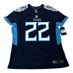 Nike Jersey Womens XL Blue On Field #22 Henry Tennessee Titans NFL Retails $140 - Picture 1 of 10